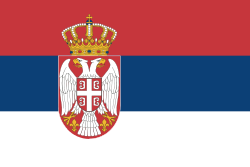 Szerbia zászlója