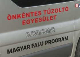 Csapatszállító autóval gyarapodott a Devecseri Önkéntes Tűzoltó Egyesület