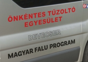 Csapatszállító autóval gyarapodott a Devecseri Önkéntes Tűzoltó Egyesület