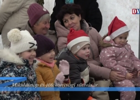 Mikulásnap és jótékonysági sütivásár